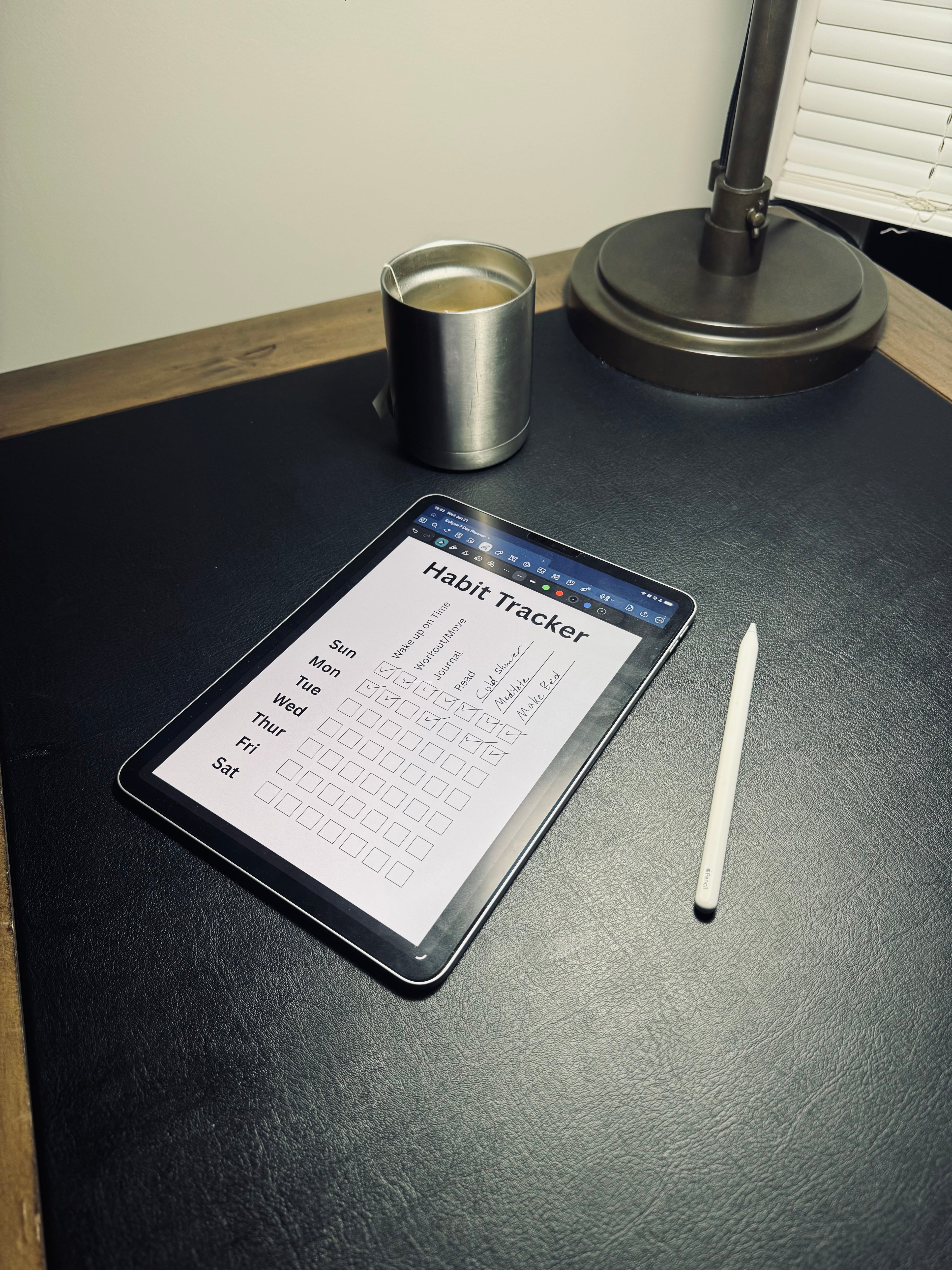 7-Day Reset: Motivational Habit & Wellness Planner